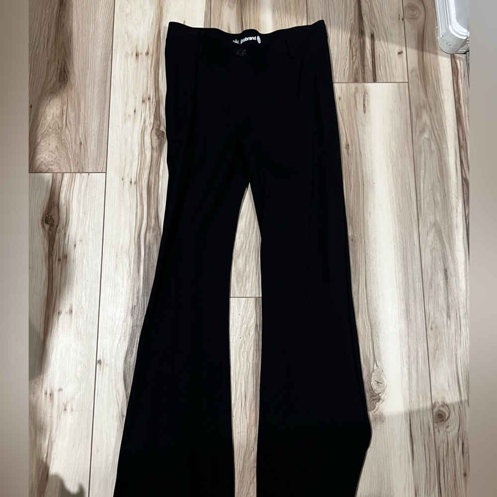 Betabrand Large Long Black Pants.